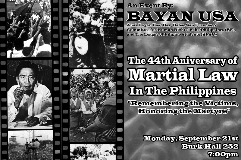 Commemorating the Declaration of MARTIAL LAW « My little book